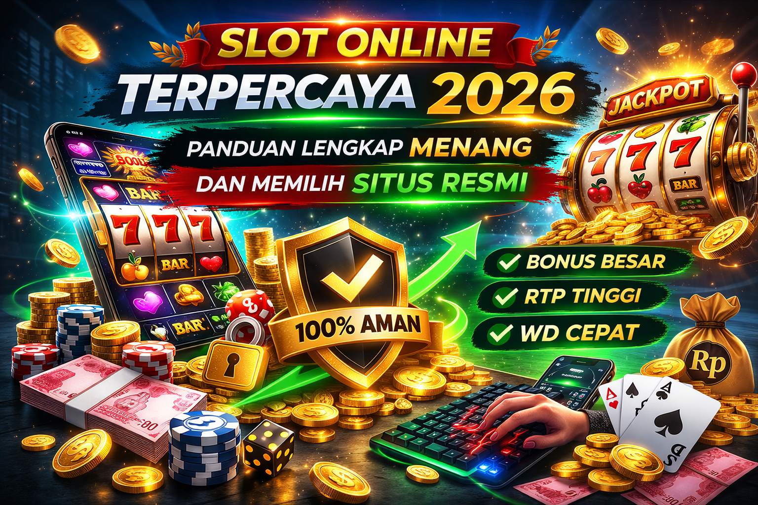 Slot Online Terpercaya 2026: Panduan Lengkap Menang dan Memilih Situs Resmi