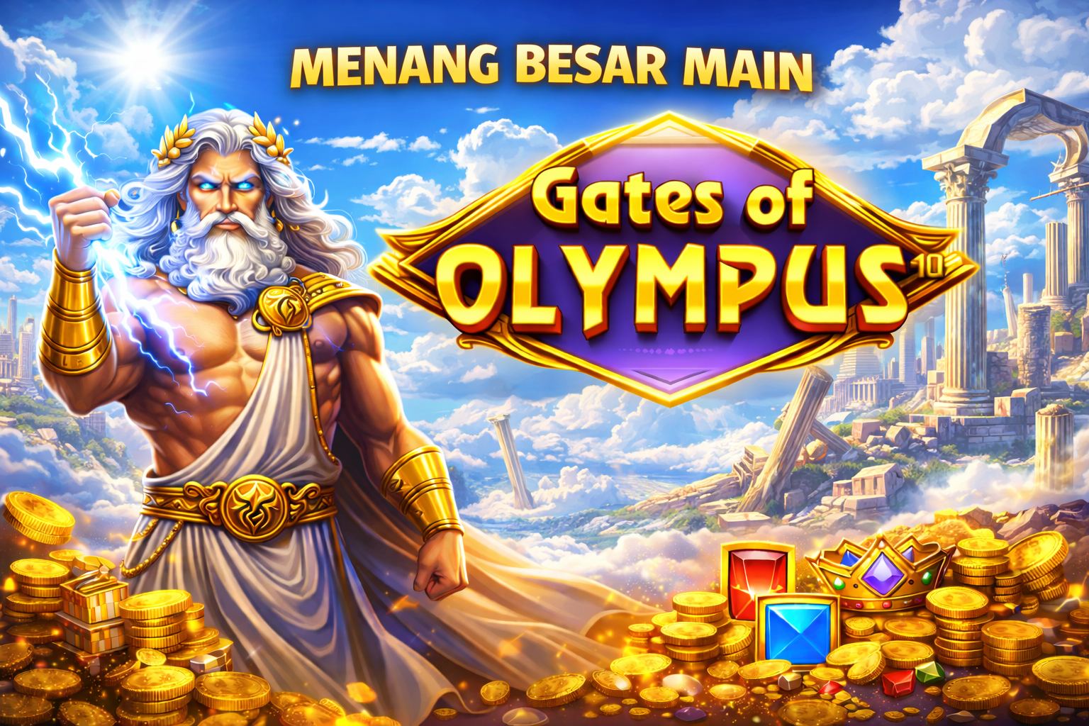 Menang Besar Main Gates of Olympus
