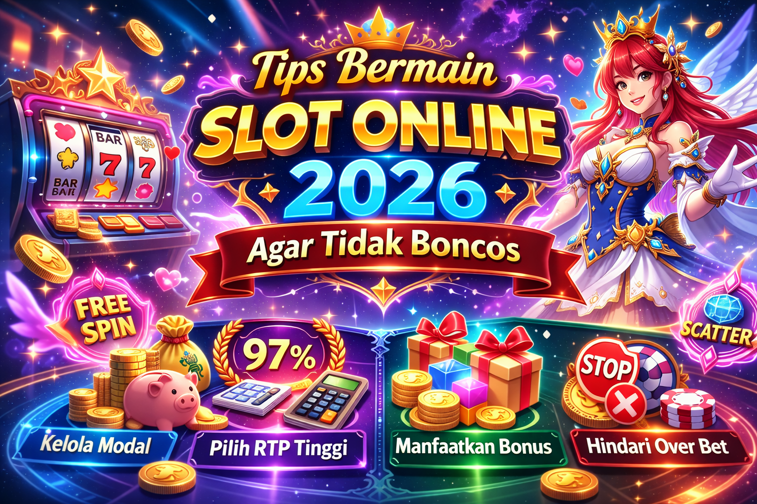 Tips Bermain Slot Online 2026 Agar Tidak Boncos